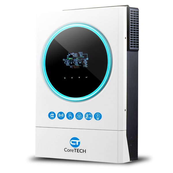 CoreTech 6.2kW Pv8000 IP21 Hybrid Solar Inverter