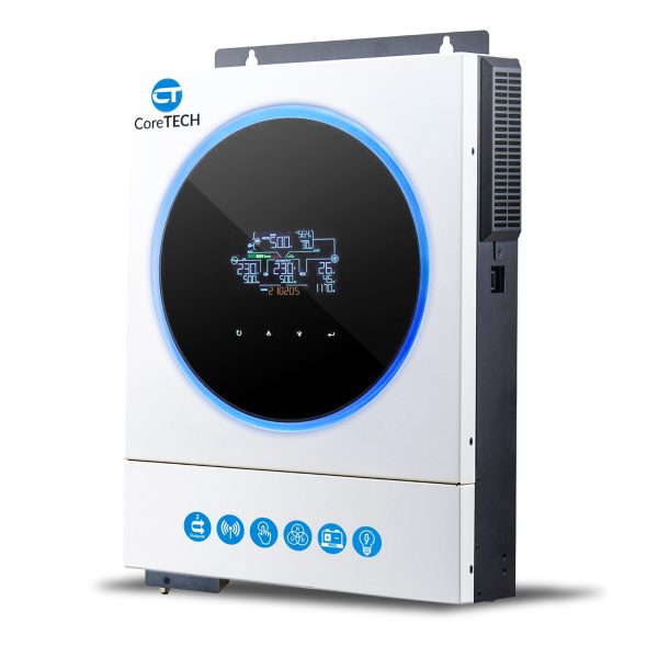 CoreTech 4kW Pv5600 IP21 Hybrid Solar Inverter