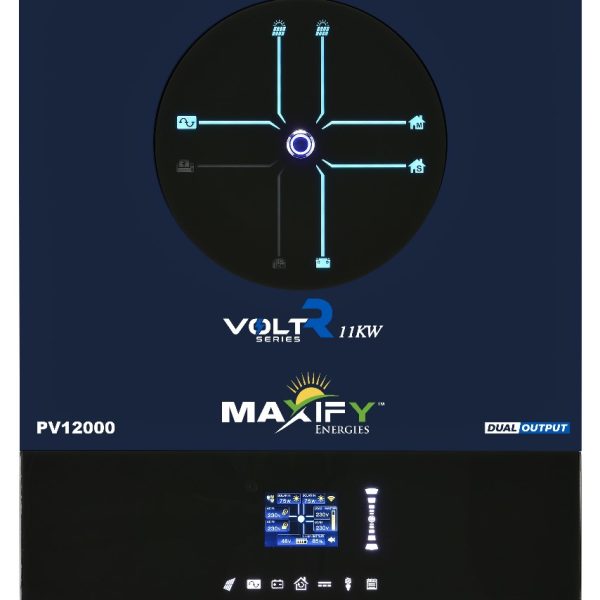 Maxify Energies 11kW Pv12000 IP21 Hybrid Solar Inverter