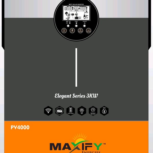 Maxify Energies 3kW Pv3000 IP21 Hybrid Solar Inverter